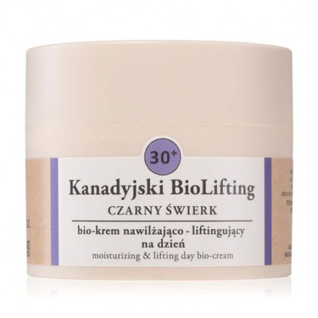 Увлажняющий дневной био-крем для лица Farmona Canadian BioLifting Black Spruce Черная ель, с эффектом лифтинга, 30+, 50 мл