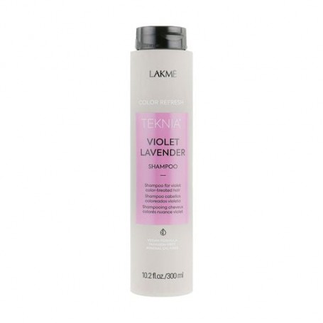 Шампунь Lakme Teknia Color Refresh Violet Lavender Shampoo для окрашенных волос фиолетовых оттенков, 300 мл