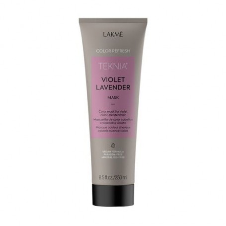 Маска для окрашенных волос фиолетовых оттенков Lakme Teknia Color Refresh Violet Lavender Treatment Mask, 250 мл