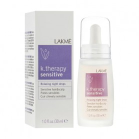 Ночные капли для чувствительной кожи головы Lakme K.Therapy Sensitive Relaxing Night Drops, 30 мл