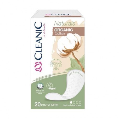 Ежедневные прокладки Cleanic Naturals Organic Cotton, 20 шт