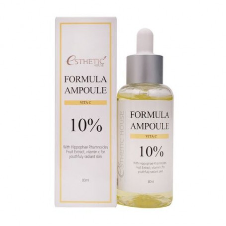 Антиоксидантная сыворотка для лица Esthetic House Formula Ampoule Vita C 10% с витамином С, 80 мл