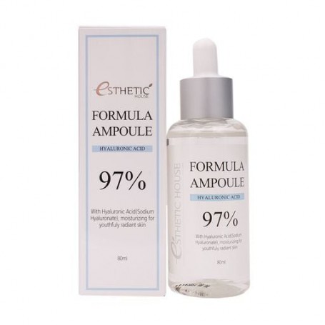 Увлажняющая сыворотка для лица Esthetic House Formula Ampoule Hyaluronic Acid 97% с гиалуроновой кислотой, 80 мл