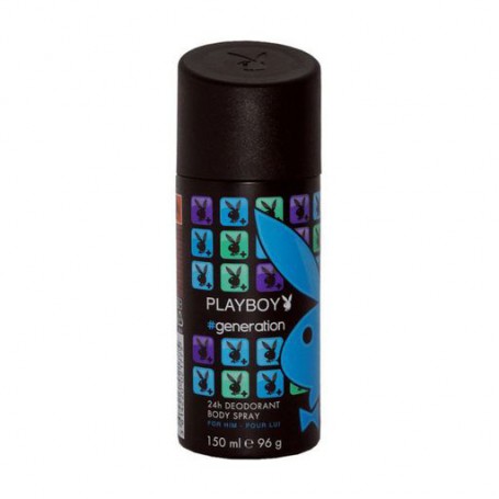 Парфюмированный дезодорант-спрей Playboy Generation Men мужской, 150 мл