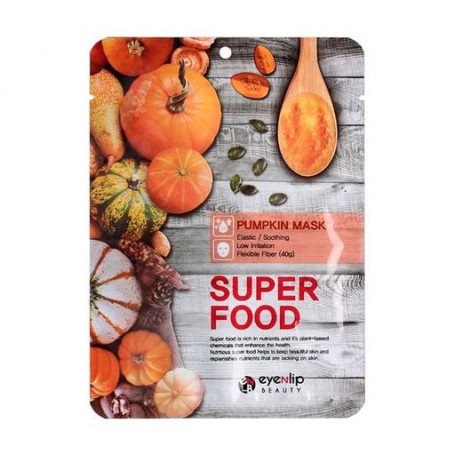 Тканевая маска для лица Eyenlip Super Food Pumpkin Mask Тыква, 23 мл