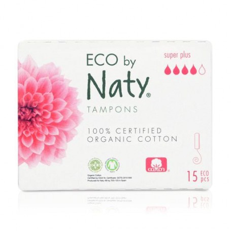 Тампоны ECO by Naty Super Plus, 15 шт