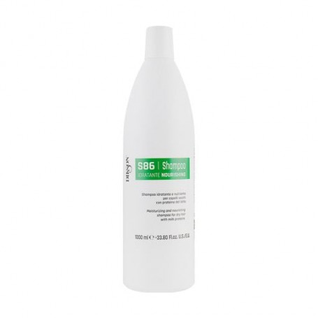 Питательный и увлажняющий шампунь Dikson S86 Hydrating And Nourishing Shampoo для сухих волос, с протеинами молока, 1 л