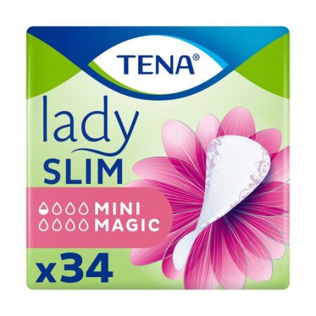 Прокладки урологические женские TENA Lady Slim Mini Magic, 34 шт