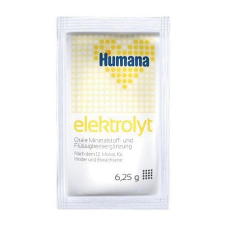 Сухая смесь Humana Электролит с бананом, 6.25 г