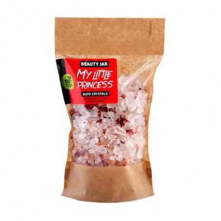 Успокаивающие кристаллы для ванны Beauty Jar My Little Princess Bath Crystals с лепестками роз, 600 г