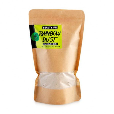 Шипучая ванночка Beauty Jar Rainbow Dust Sparkling Bath с маслом сладкого миндаля и витамином Е, 250 г