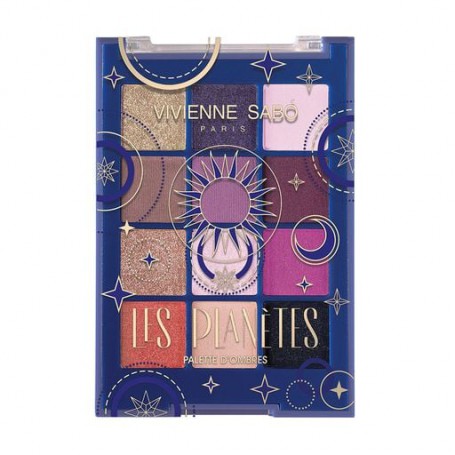 Палетка теней для век Vivienne Sabo Les Planetes Eyeshadow Pallete, 9.6 г
