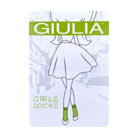 Детские фантазийные носки с полиамида Giulia LNN 14 bianco, безразмерные