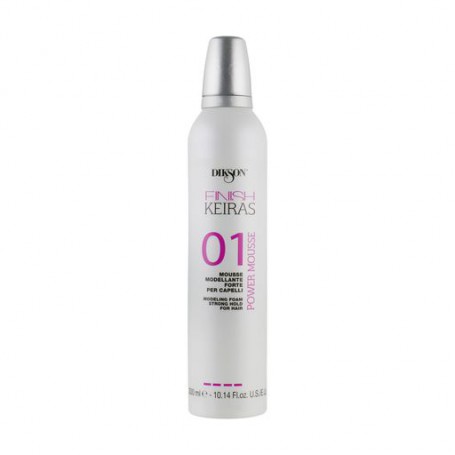 Пена для волос Dikson Finish Keiras Modeling Foam Strong Hold For Hair 01 сильной фиксации, 300 мл