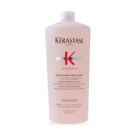 Шампунь-ванна Kerastase Genesis Bain Hydra-Fortifiant Shampoo для укрепления сухих волос склонных к выпадению, 1 л