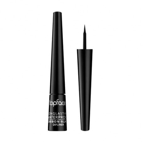 Подводка для век TopFace Dipliner Carbon Black Shine, черная, 2.5 мл