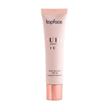 Тональный крем для лица Topface Pure Touch Tinted Moisturizer SPF 20 увлажняющий, 01 Custard, 30 мл