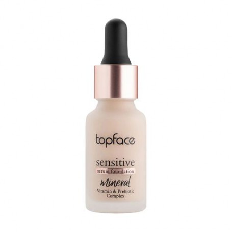 Тональная основа для лица Topface Sensitive Mineral Serum Foundation, 01 Rose Vanilla, 15 мл