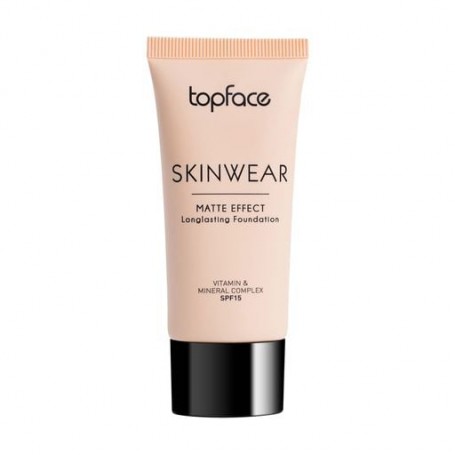 Тональный крем для лица Topface Skinwear Matte Effect SPF 15 с матирующим эффектом, 03, 30 мл