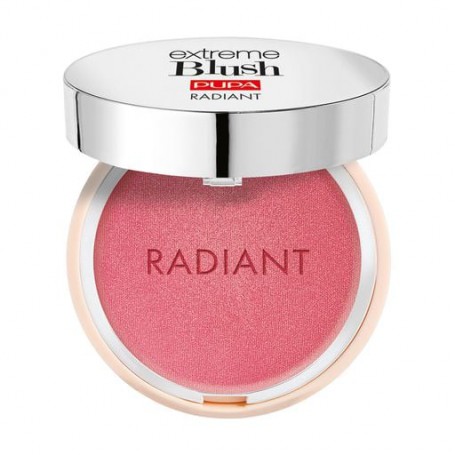 Компактные румяна для лица с эффектом сияния Pupa Extreme Blush Radiant, 020 Pink Party, 4 г