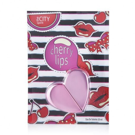 The City Spirit Cherry Lips туалетная вода женская, 20 мл