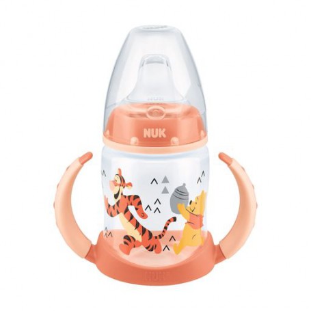 Обучающая бутылочка NUK First Choice Disney, с ручками и силиконовой насадкой, для девочек, 150 мл