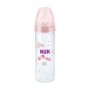 Бутылочка для кормления NUK New Classic First Choice, с силиконовой соской, М, размер 2, для девочек, 250 мл