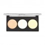 Палетка хайлайтеров для лица Hean Strobing Facial Palette, 10.5 г