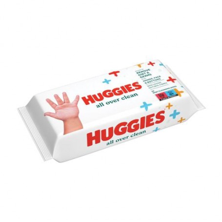 Детские влажные салфетки Huggies Аll Over Clean, 56 шт