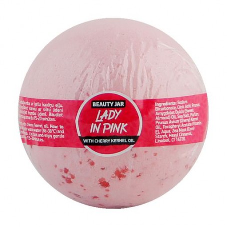 Бомбочка для ванны Beauty Jar Lady In Pink, 200 г