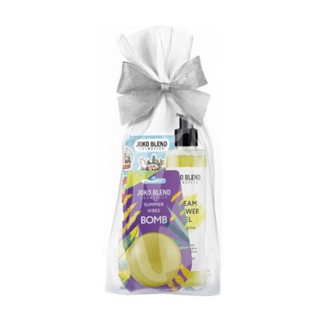 Подарочный набор Joko Blend Sweet Dream Set (бомбочка для ванны, 200 г + гель для душа, 260 мл + стикеры)