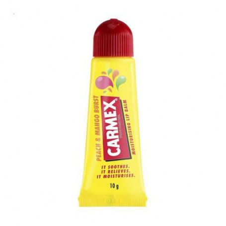 Бальзам для губ Carmex Lip Balm Peach & Mango Burst Персик и манго, 10 г