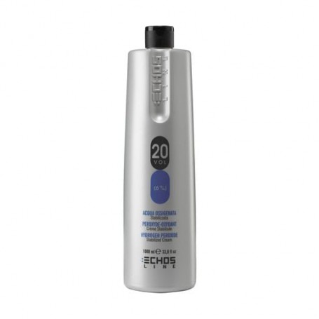 Крем-окислитель для окрашивания волос Echosline Hydrogen Peroxide Stabilized Cream 20 vol. (6%), 1 л