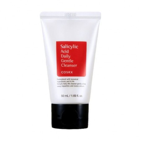 Пенка для умывания Cosrx Salicylic Acid Daily Gentle Cleanser очищающая, с салициловой кислотой, 50 мл