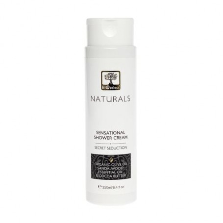 Нежный крем для душа BIOselect Naturals Sensational Shower Cream Тайный соблазн, 250 мл
