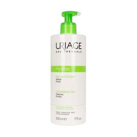 Гель для умывания лица Uriage Hyseac Cleansing Gel для жирной и комбинированной кожи, 500 мл