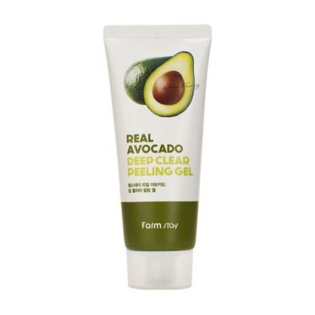 Пилинг-гель для лица FarmStay Real Avocado Deep Clear Peeling Gel с экстрактом авокадо, 100 мл