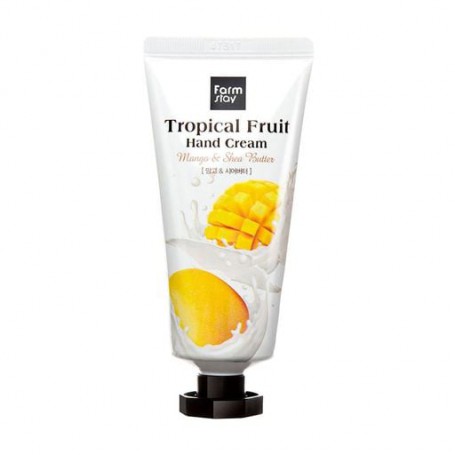 Крем для рук FarmStay Tropical Fruit Hand Cream Avocado с экстрактом манго, 50 мл