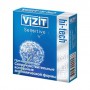 Презервативы латексные Vizit Hi-tech Sensitive Сверхчувствительные, 3 шт
