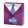 Презервативы латексные Vizit Ribbed Ребристые, 3 шт