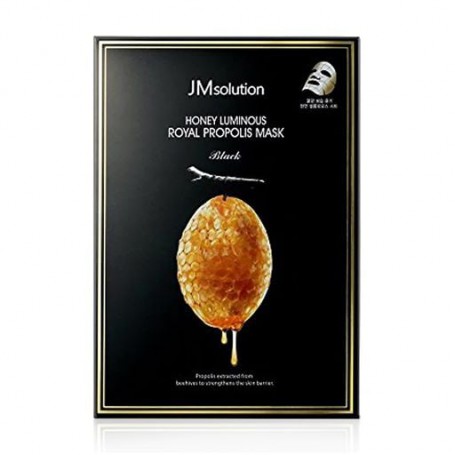 Тканевая маска для лица JMsolution Honey Luminous Royal Propolis Mask с прополисом, 30 г