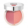 Двойные компактные румяна Pupa Extreme Blush Duo 110 Radiant Amarant Glow Watermelon, 4 г