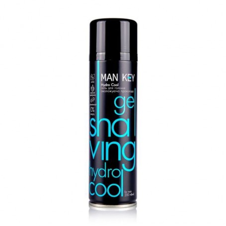 Гель для бритья MAN KEY Hydro Cool, 200 мл