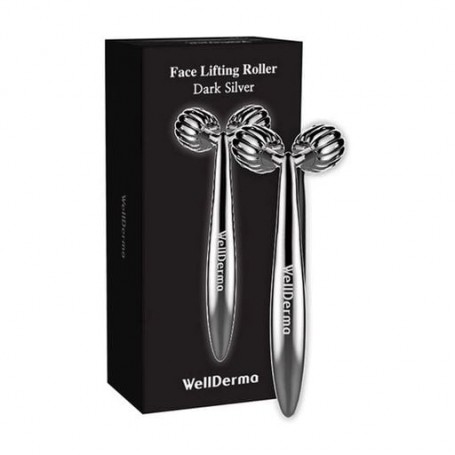 Роллер для лифтинга лица Wellderma Face Lifting Dark Silver Roller