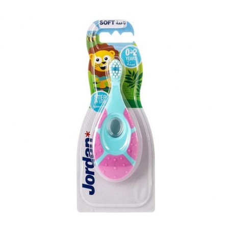 Детская зубная щетка Jordan Step1 0-2 года, 1 шт.