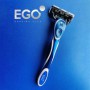 Бритвенная система Ego Shaving Club Starter (бритвенный станок 1 шт + картридж с триммером, трэвел кейс 1 шт)