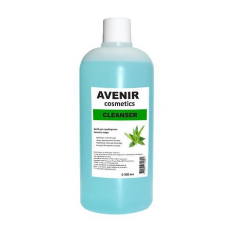 Жидкость для снятия липкого слоя Avenir Cosmetics Cleanser, 500 мл