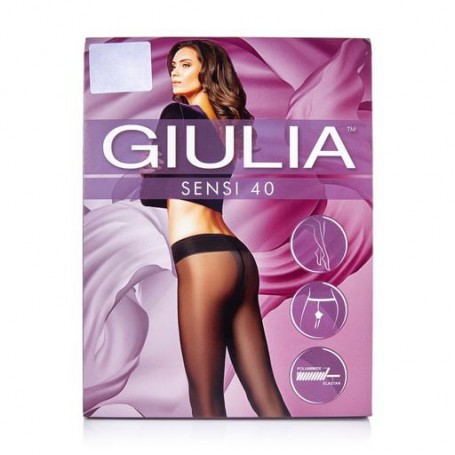 Колготки женские Giulia Sensi без шортиков, 40 DEN, Tabaco, размер 4