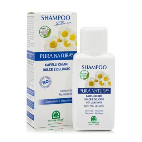 Шампунь для волос Natura House Pura Natura с ромашкой и гамамелисом, 250 мл