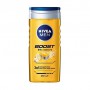 Гель для душа 3 в 1 для тела, лица, волос Nivea Men Boost, мужской, 250 мл